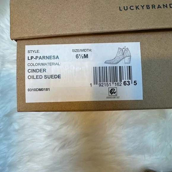 Lucky Brand PARNESA Ankle Booties - Picture 9 of 9